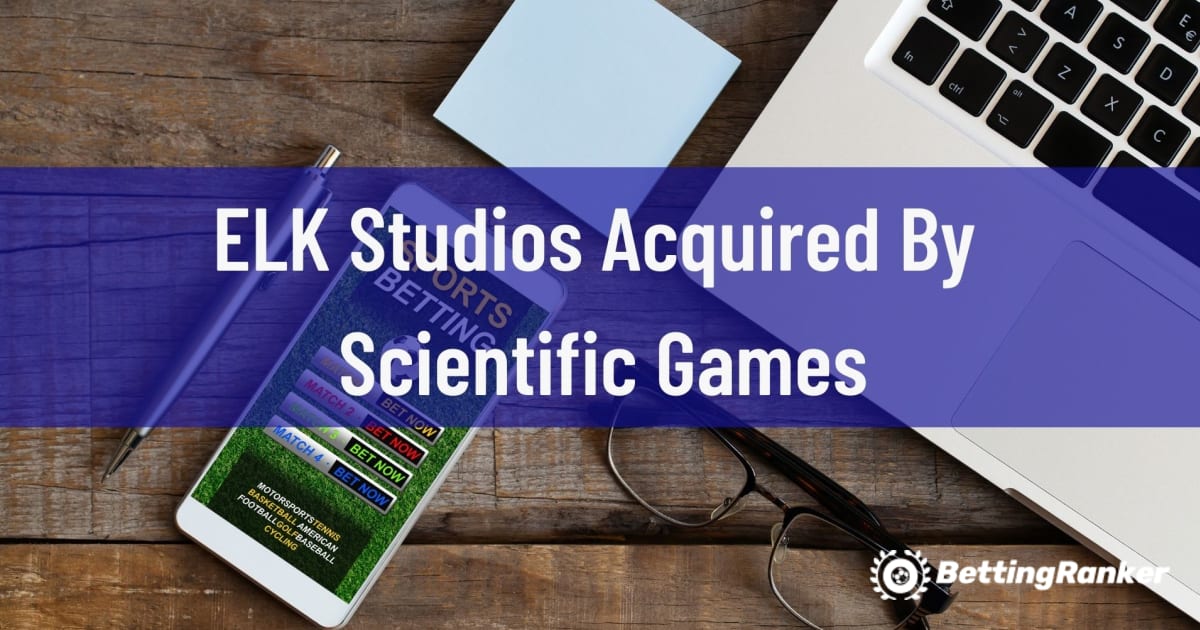 Scientific Games pridobil ELK Studios