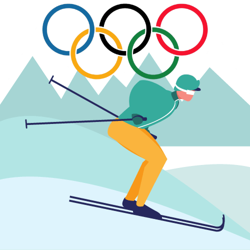Stave na Winter Olympic Games na spletu